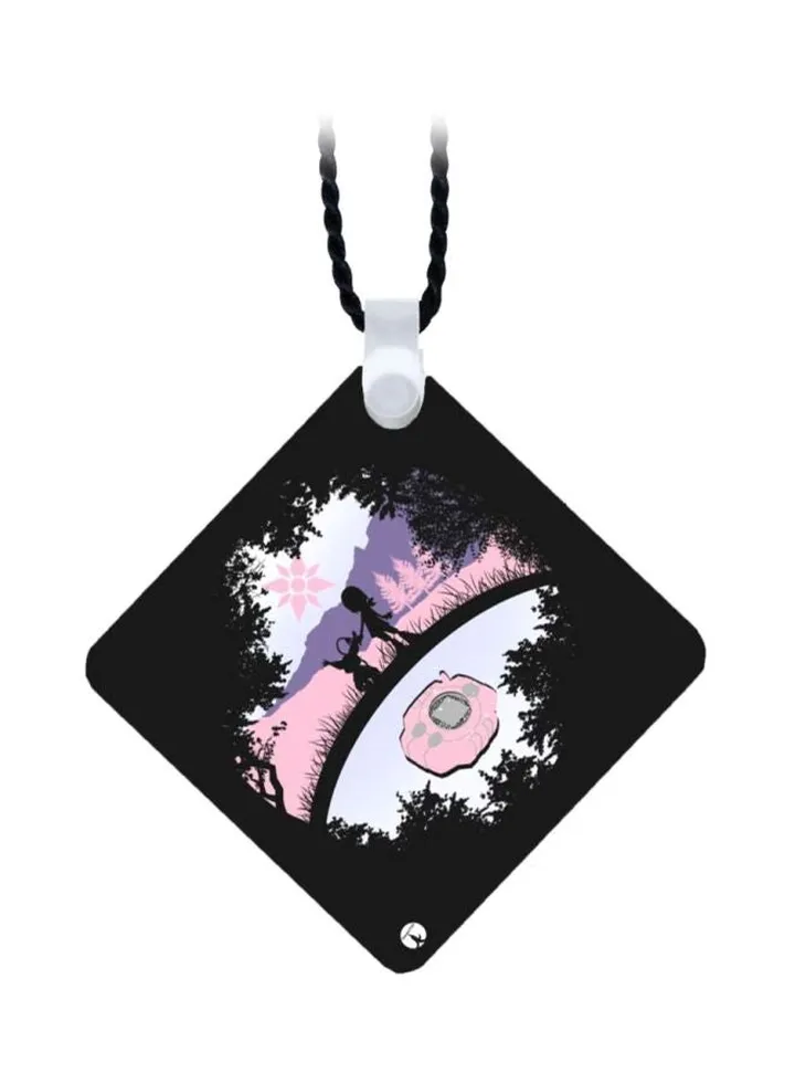 Wooden The Anime Digimon Pendant