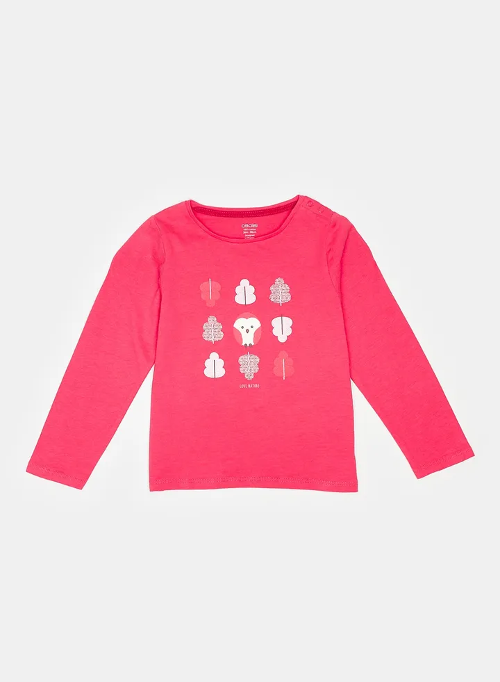 OBaiBi By Okaidi Baby Girls Tshirt