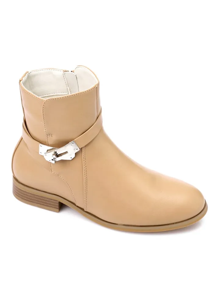 Women's fashion biker boots