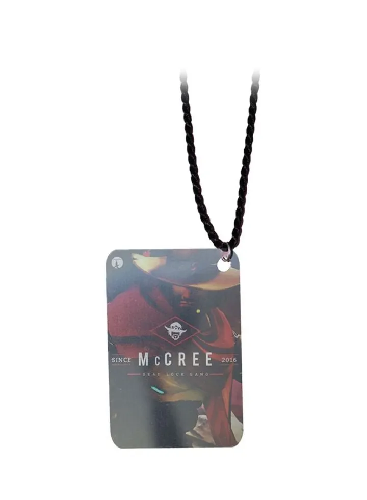 Video Game Overwatch Metal Pendant