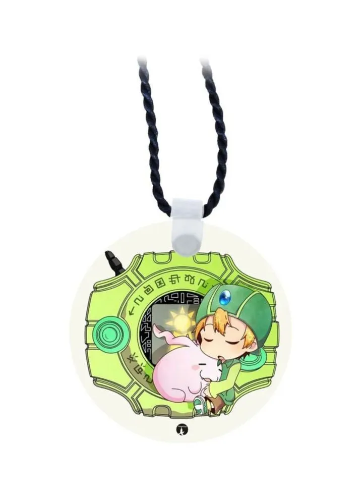 Anime Digimon Wooden Pendant