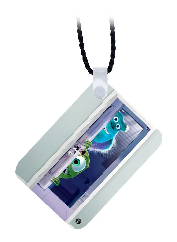 Wooden Monsters Printed Necklace Pendant