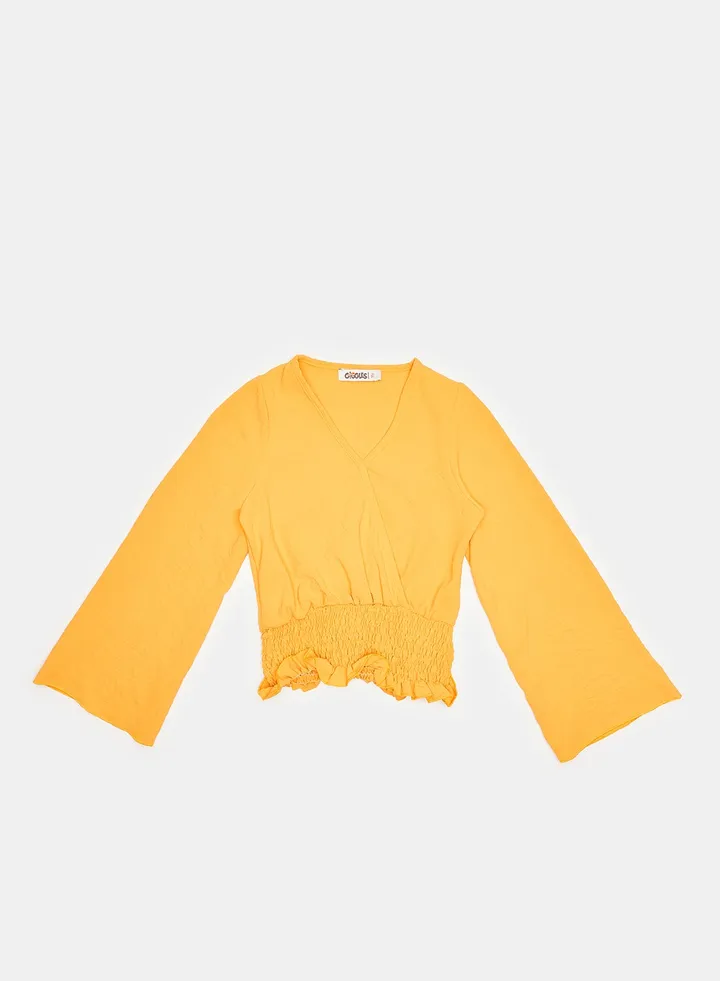BLOUSE Orange Junior Girls