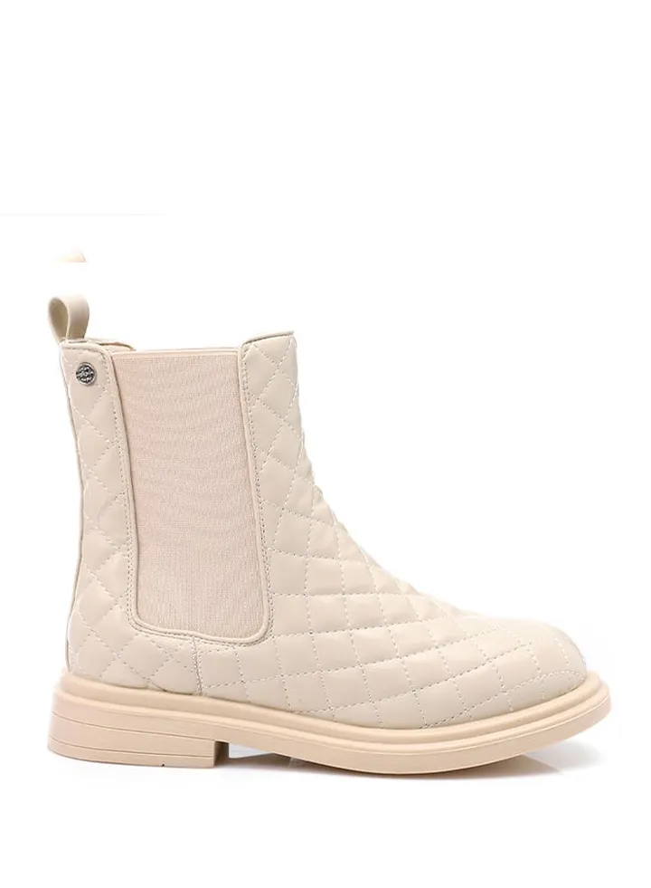 Women's elastic side panel boots