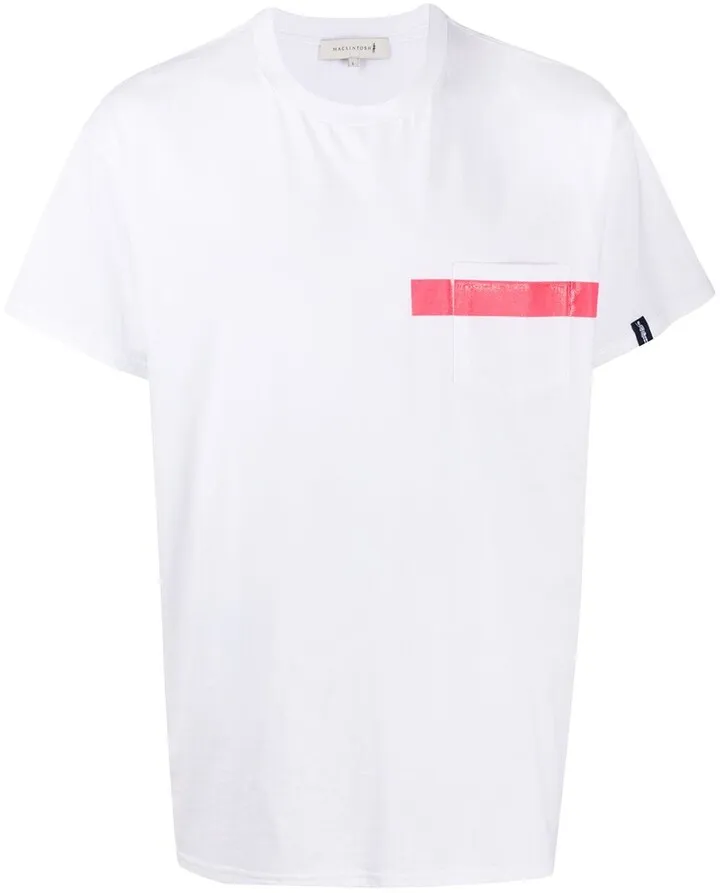 stripe detail T-shirt