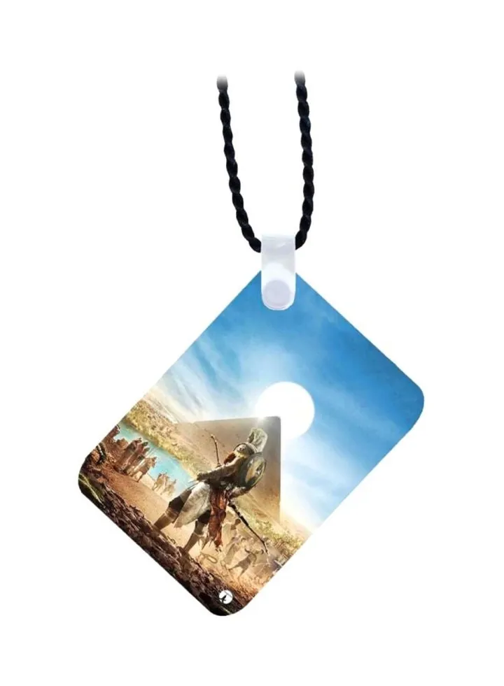 Wooden Assassin's Creed Pendant