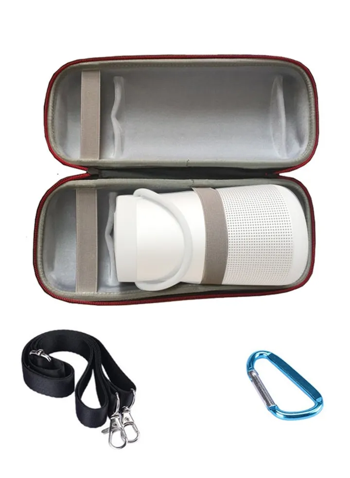Protective Box Storage Bag For Bose Soundlink Revolve+ Black /Grey