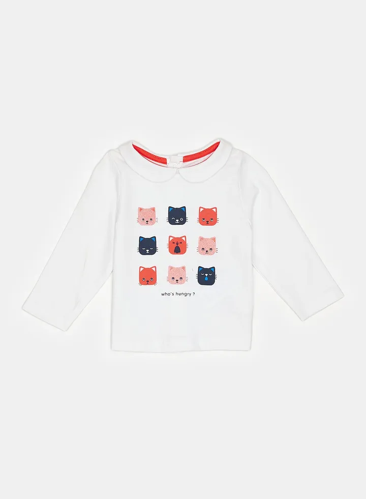 OBaiBi By Okaidi Baby Girls Tshirt