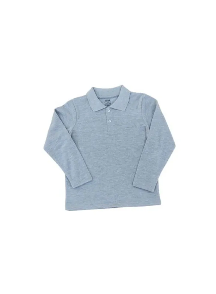 Kids Basic Polo Shirt Long Sleeves