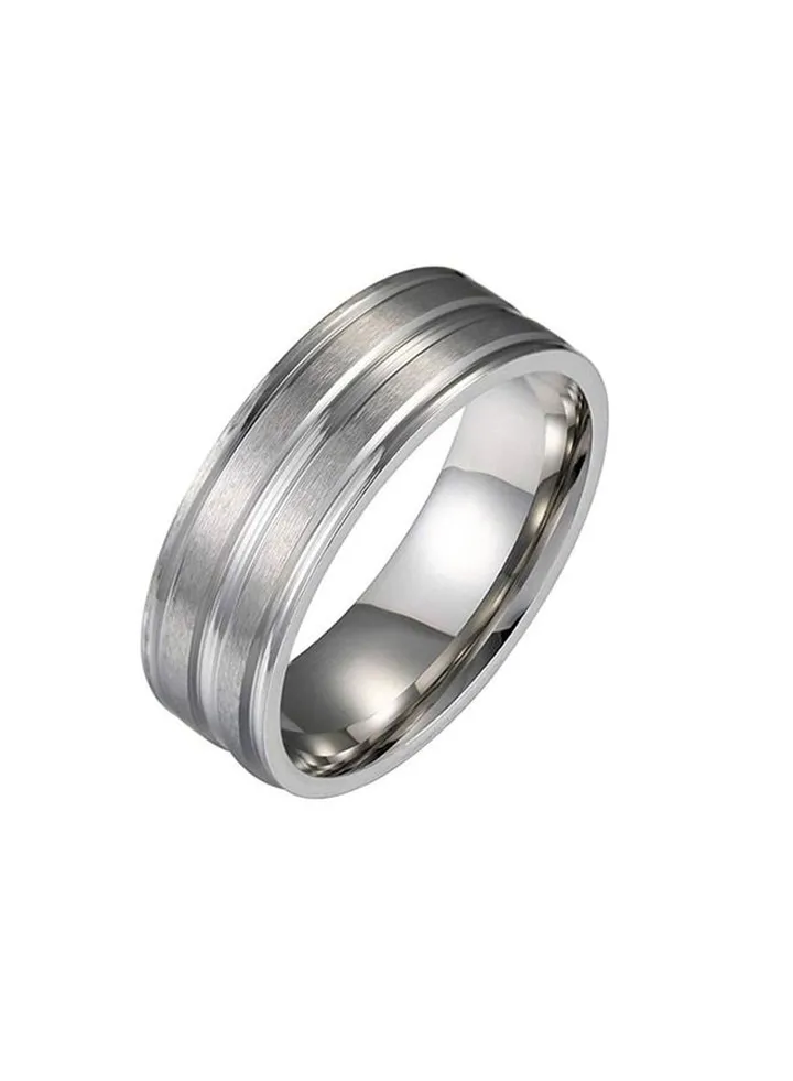 Unisex Casual Band Ring