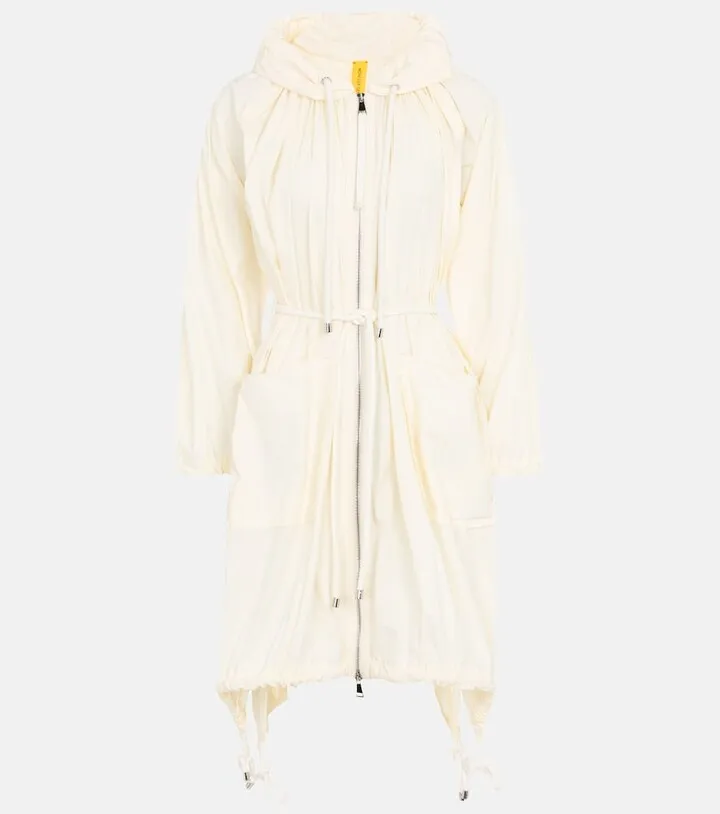 2 Moncler 1952 Diamond Long nylon parka