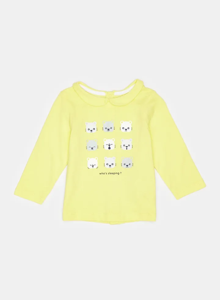 OBaiBi By Okaidi Baby Girls Tshirt