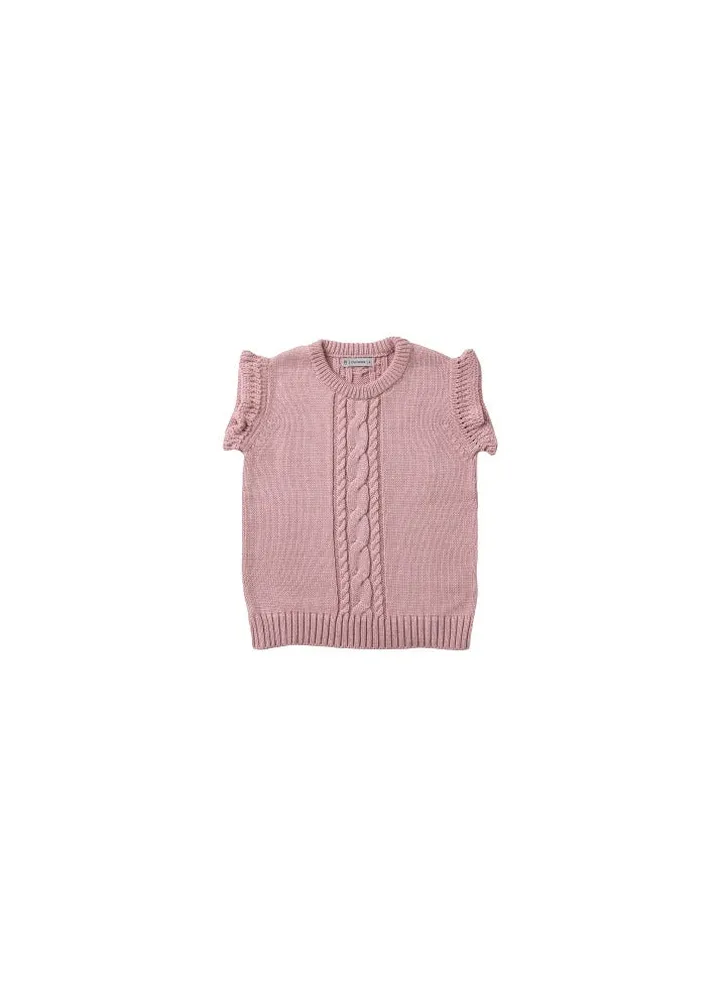 Kids Girls Gillet Tricot