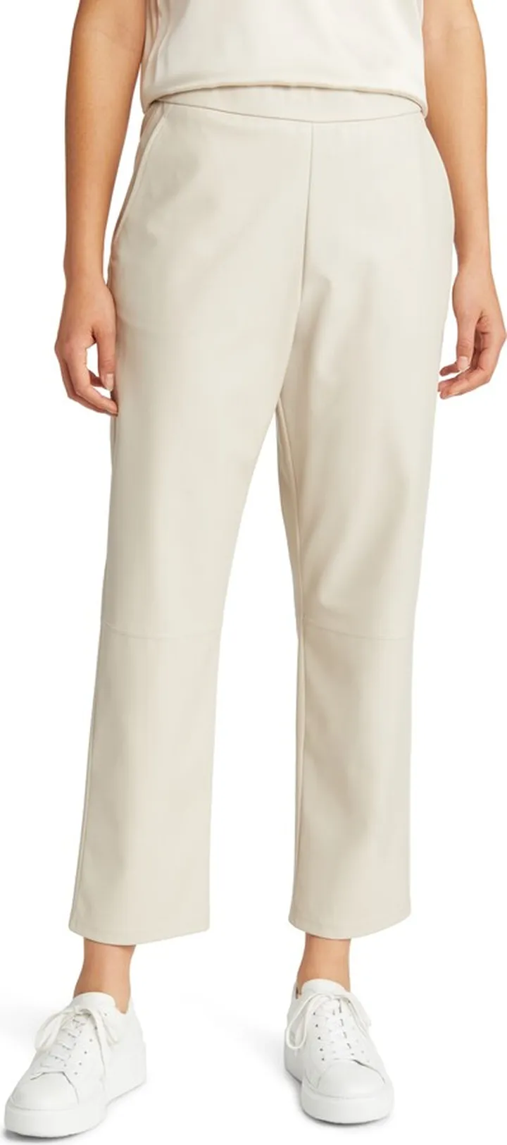 Diomede Faux Leather Ankle Pants