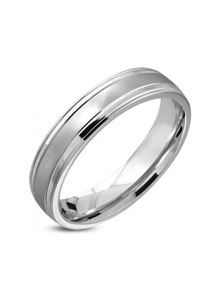 Stainless Steel Elegant Design Ring For Unisex
