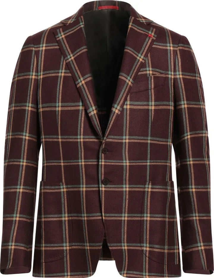 Suit Jacket Burgundy