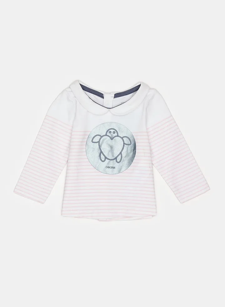 OBaiBi By Okaidi Baby Girls Tshirt
