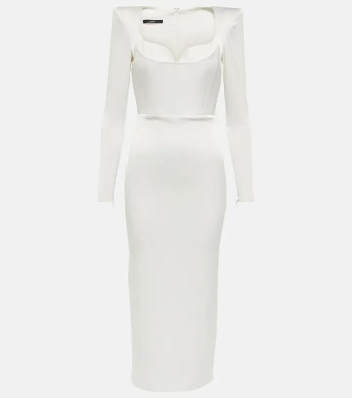 Corset maxi dress