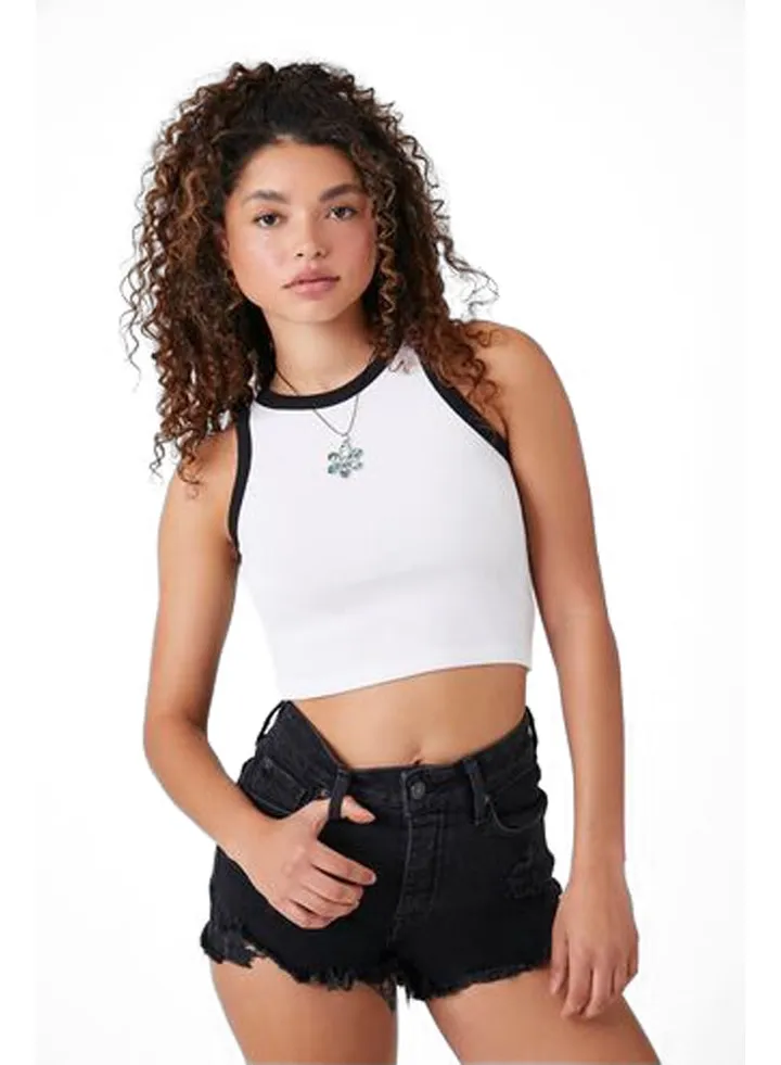 Recycled Cotton Curvy Denim Shorts