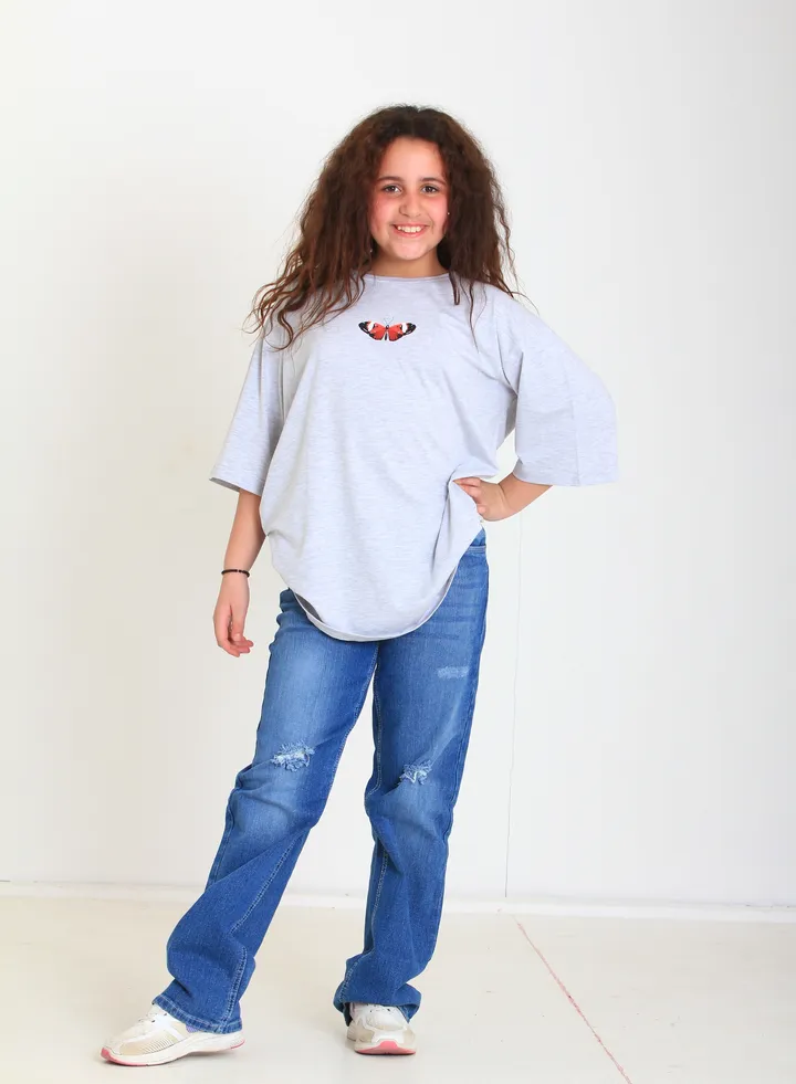 Girls-T-S OVERSIZE