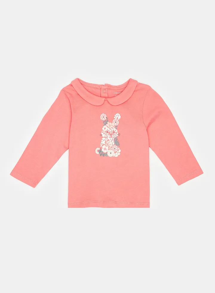 OBaiBi By Okaidi Baby Girls Tshirt