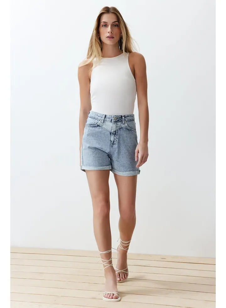 Blue Denim Shorts & Bermudas