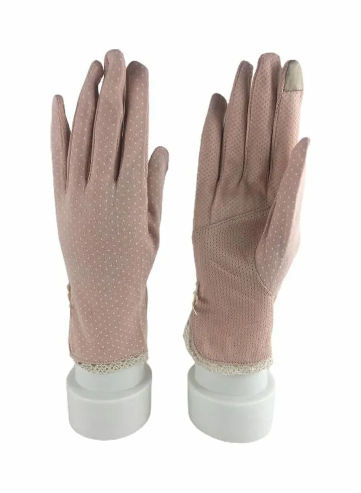 Fashion Accessories Gloves Pink