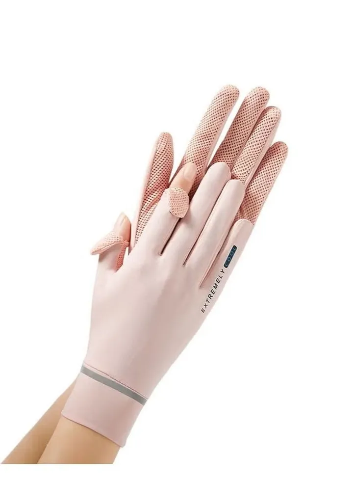 Women's Driving Gloves, Sun Protective Gloves, Quick Dry Anti Slip and Touchscreen, for Golf, Driving, Riding, Fishing, Hiking