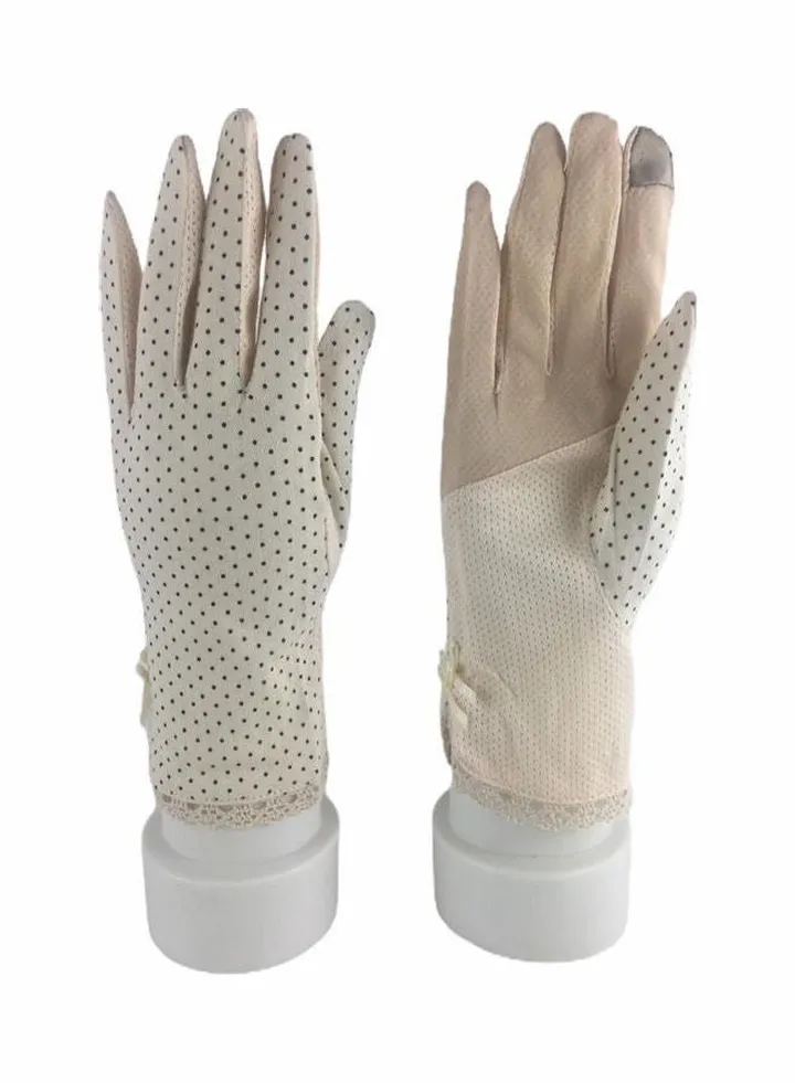 Fashion Accessories Gloves Beige