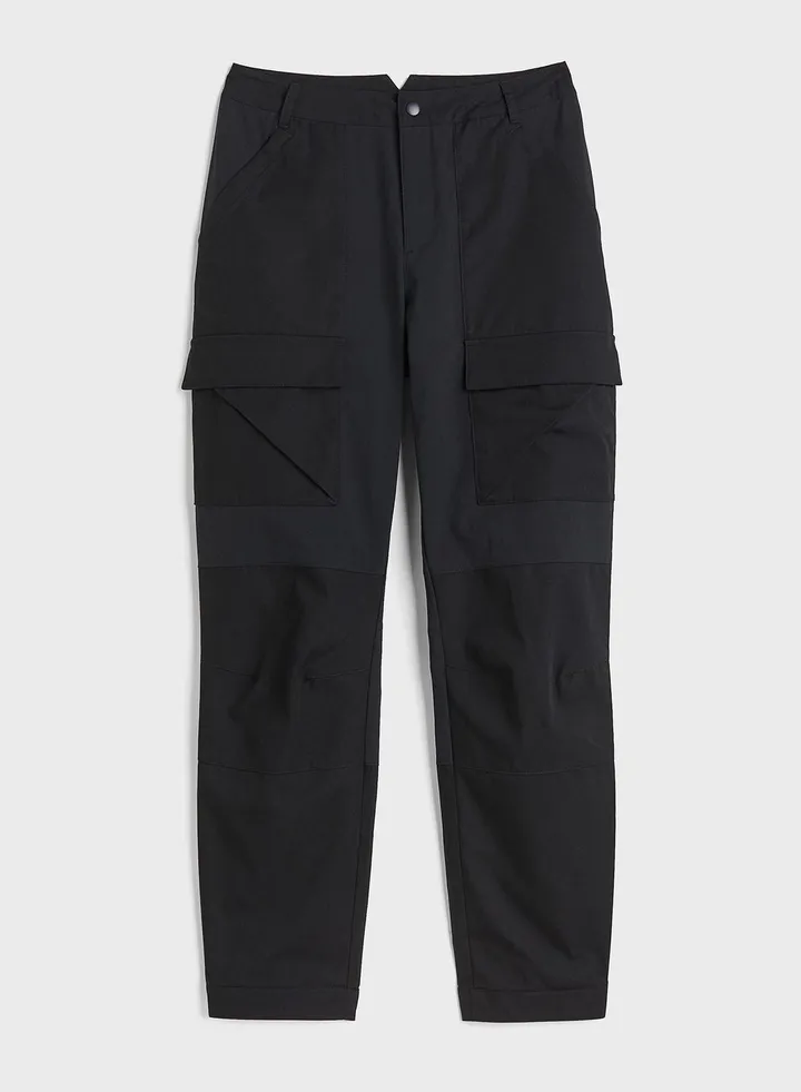 Pocket Detail High Waist Pants