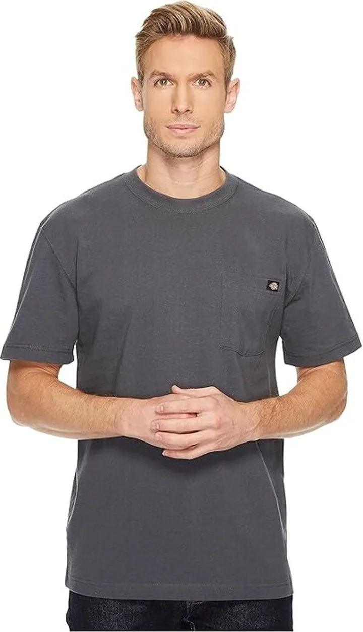 Dickies Heavyweight Crew Neck Tee (Charcoal) Men's T Shirt
