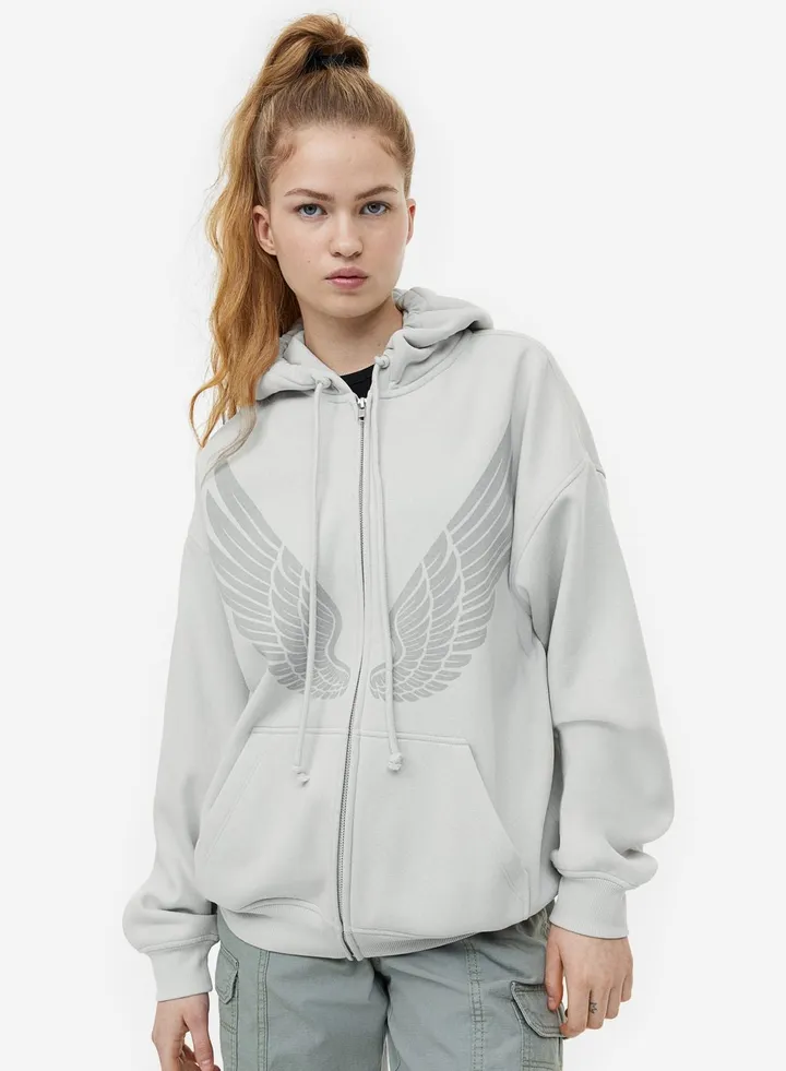 Oversized Graphic Hoodie