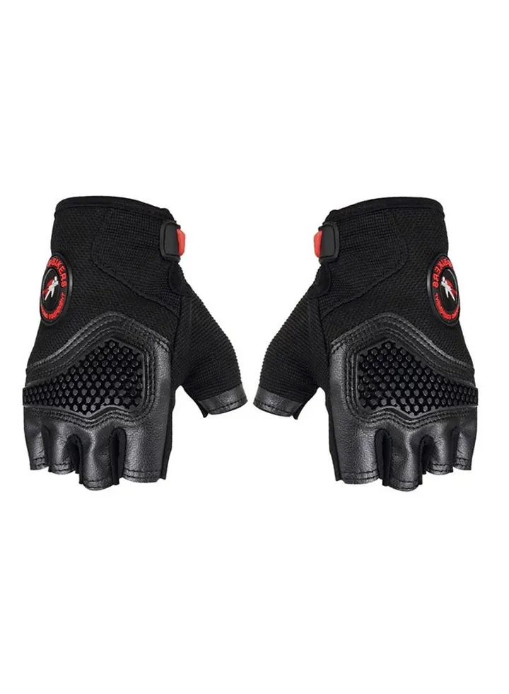 Half Finger Gloves Black
