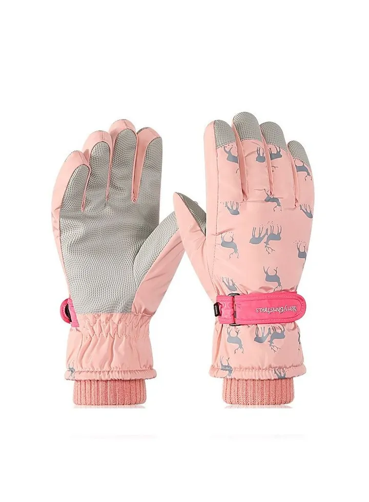 Women's Warm Plush Windproof And Cold Proof Lovely Gloves