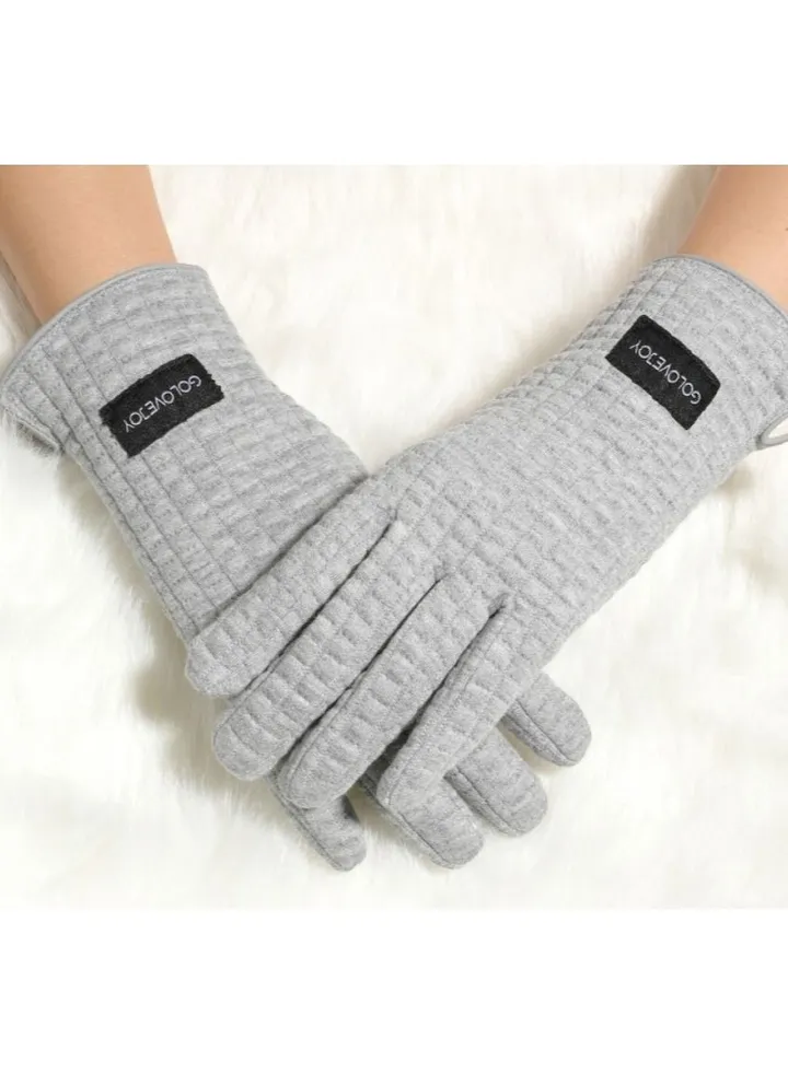 Women's Warm Plush Windproof And Cold Proof Lovely Gloves