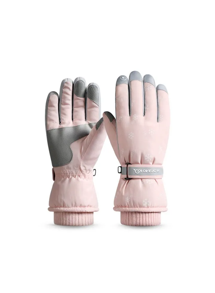Women's Warm Plush Windproof And Cold Proof Lovely Gloves