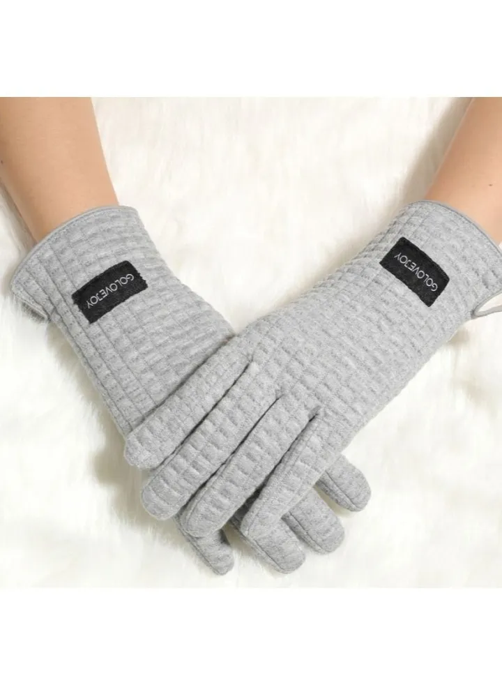 Women's Warm Plush Windproof And Cold Proof Lovely Gloves