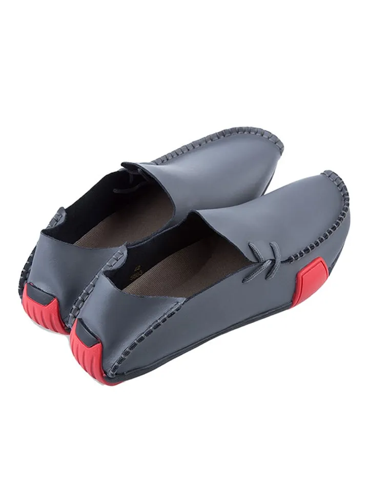 Patchwork Comfort Shoe Grey