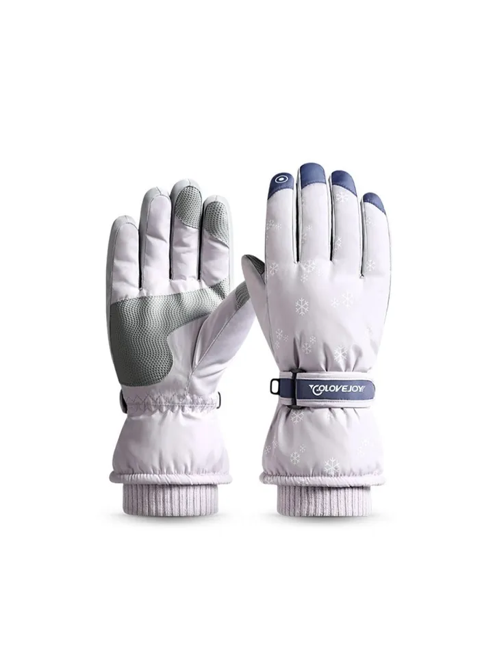 Women's Warm Plush Windproof And Cold Proof Lovely Gloves