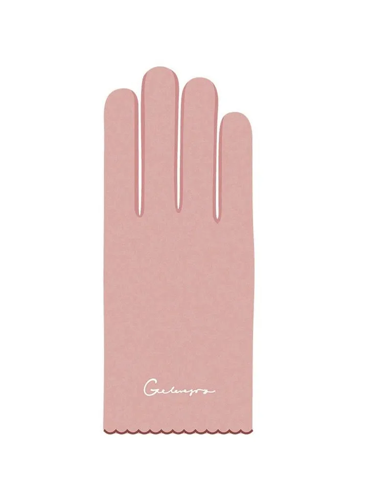 New Cashmere Women's Outdoor Small Fragrant Hair Thickened Warm Gloves