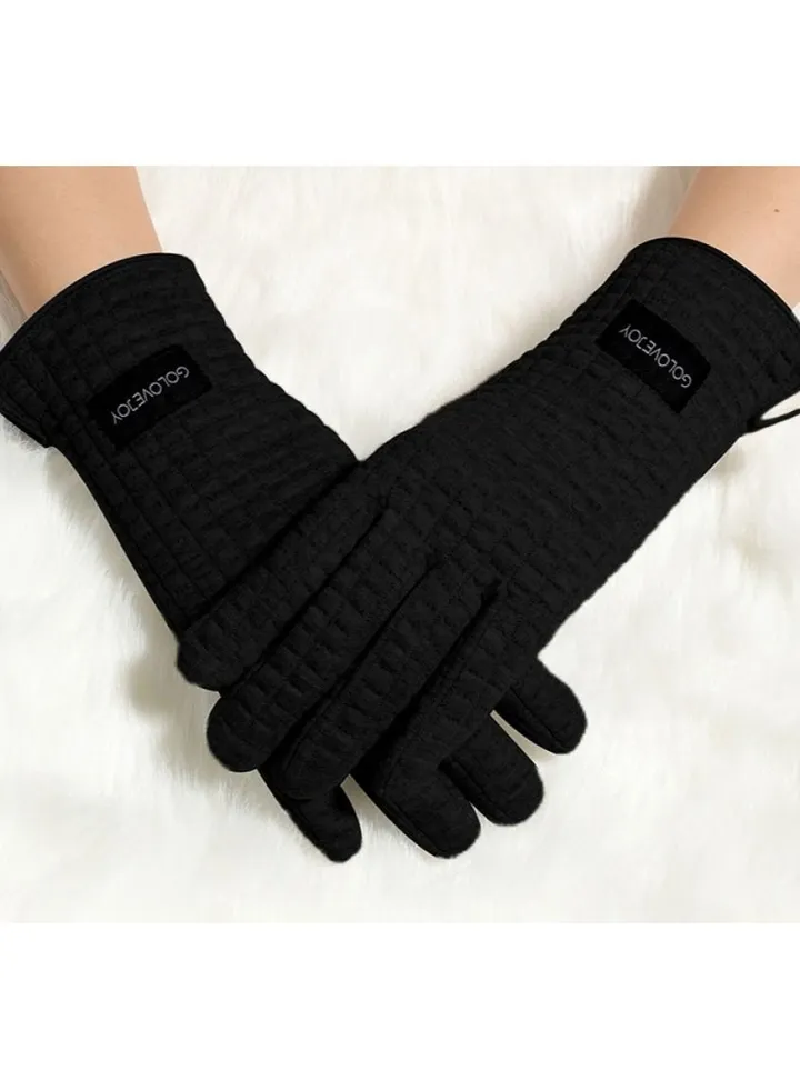 Women's Warm Plush Windproof And Cold Proof Lovely Gloves