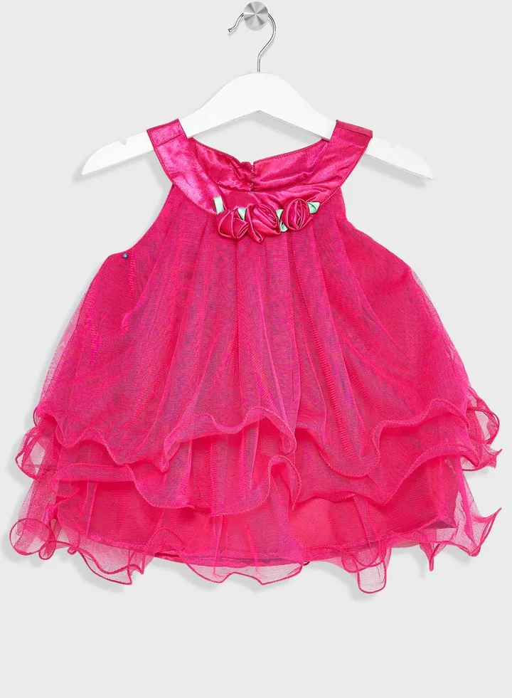 Nauti Nati Girls Ruffles A-Line Dress