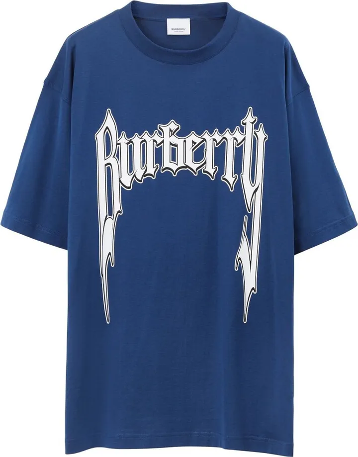 Logo-Print Stretch-Cotton Shirt