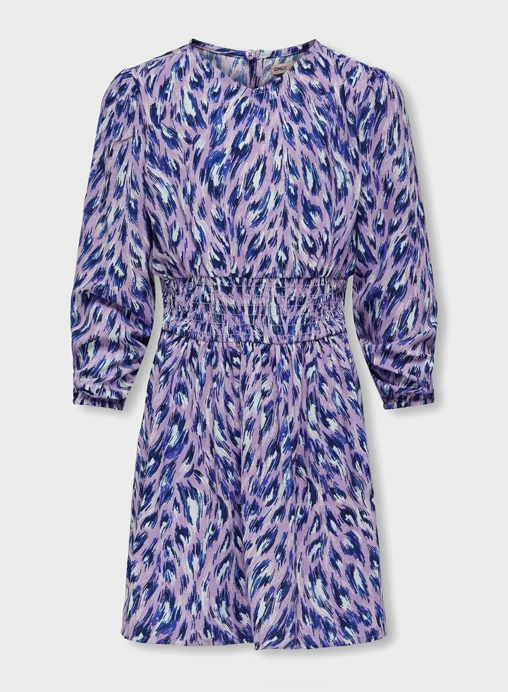 Kids Printed Midi Dress