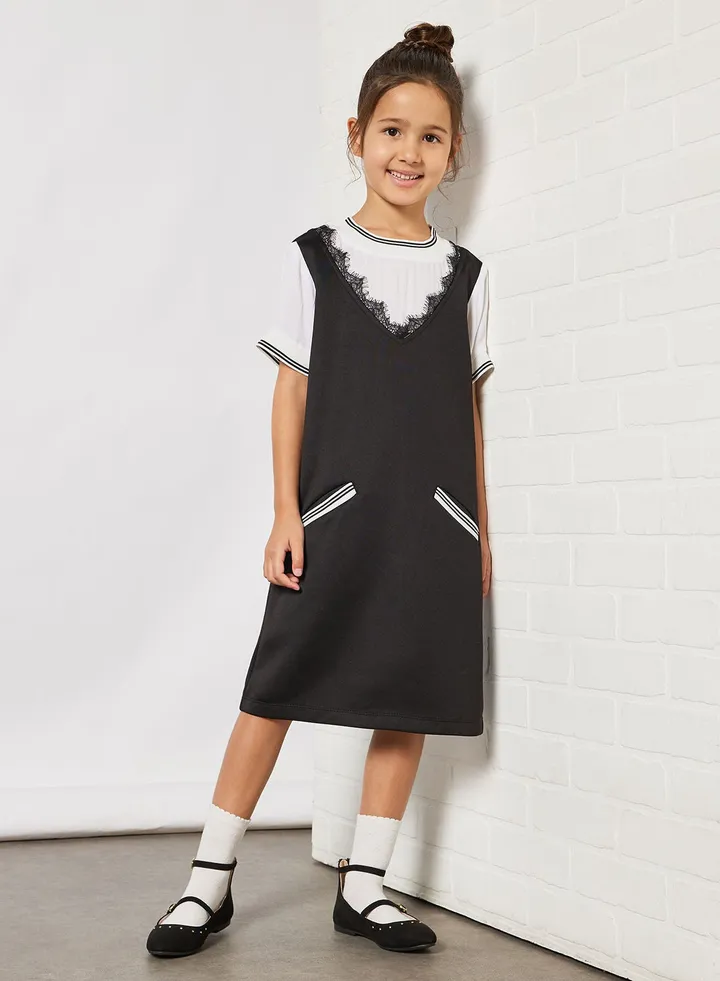 Teen Colourblock Dress