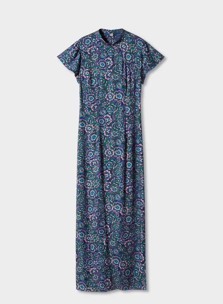 Youth Floral Print Maxi Dress
