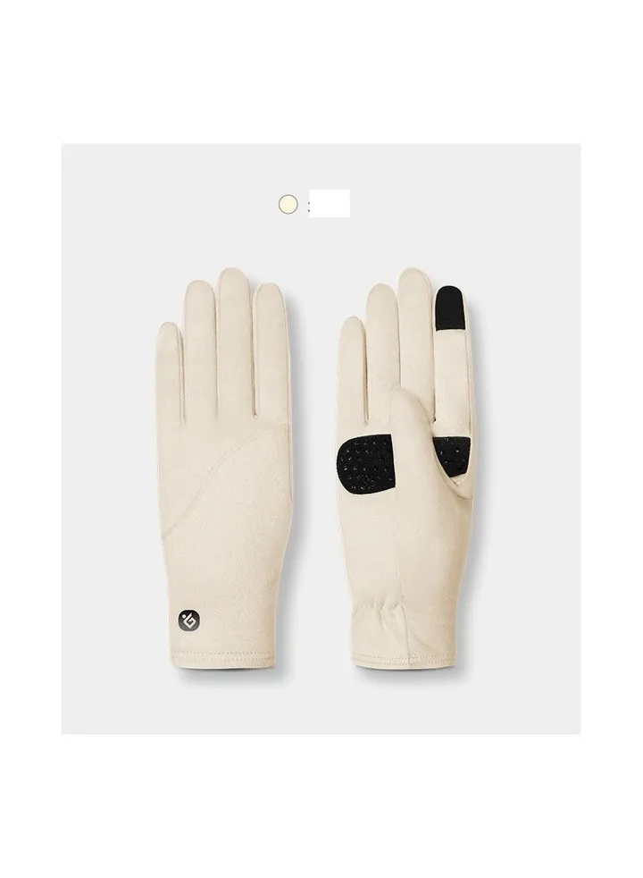 Winter Warm Women's Antiskid Moisturizing Thin Gloves