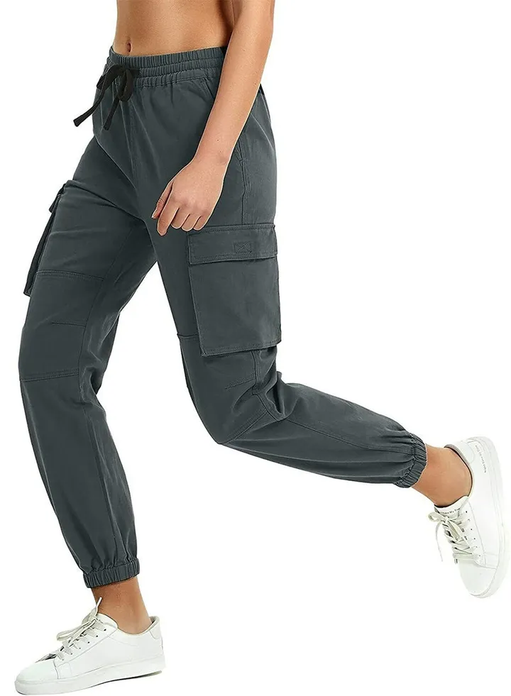 Cargo Pants for Women Utility Pants Casual Hiking Trousers Chino Twill Pants