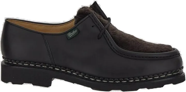 Paraboot Round Toe Lace-Up Shoes