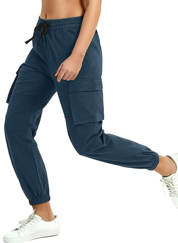 Cargo Pants for Women Utility Pants Casual Hiking Trousers Chino Twill Pants